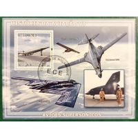 Мозамбик 2009. Боевые бомбардировщики. Блок