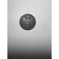 10 пфенингов Германской Империи 1905 года.