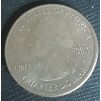25 центов (квотер) 2014 Р США Грейт смоки маунт