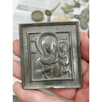 Старинная иконка казанская Богоматерь