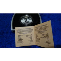 Сертификат к монете Год Бык , Год Быка, Year of the Bull, серебро , 20 рублей , 2020 г. Тираж 999 шт. Лунный календарь .  Китайский календарь . Восточный календарь.