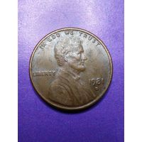 США 1 цент 1981 D