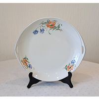 Блюдо с ручками фарфор слоновая кость R x C Rosenthal Kronach Germany 1901 - 1933 гг.