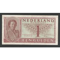 Нидерланды 1 гульден 1949 года. Тип Р-72. Состояние XF
