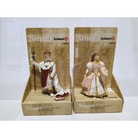 Фигурки Король и Принцесса  одним лотом,Schleich(Германия) филигранно выполненные