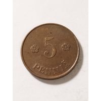 Финляндия 5 пенни 1920