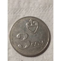 3 сом Киргизия 2008 год