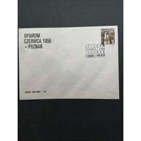 Польша 1990 КПД с маркой "34-летие июньского восстания в Познани (Pozen) и 14-летие июньской рабочей забастовки" (спецгашение) Mi.3270 каталог 0.70 евро
