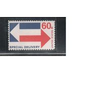 США-1971, (Мих.1034),  ** , Спец. доставка (одиночка)