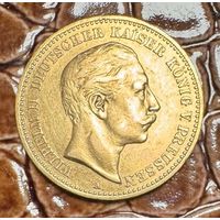 Монета 10 марок 1904 год. Пруссия. Германская империя.