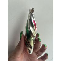 Елочная игрушка сосулька ссср