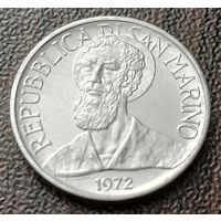 Сан-Марино 1 лира, 1972   ( 1-8-6 )