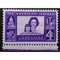 Марка США 1960 год Американские женщины