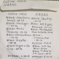 CD MP3 дискография Glenn MAIN, AIRBAG - 2 CD