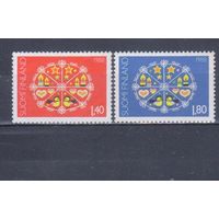 [1827] Финляндия 1988. Рождество.Новый Год. СЕРИЯ МН/MNH