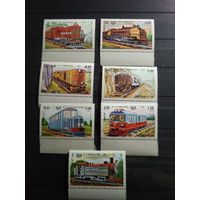 Камбоджа 1984 г. Железная дорога.