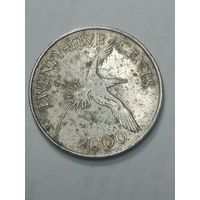 Бермудские острова 25 центов 2000 года .