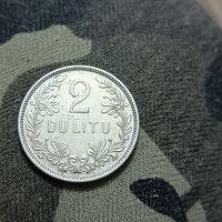 2 лита (1925г.) Литва.Серебро 0.500.Шикарная!!!