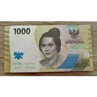 Werty71 Индонезия 1000 рупий 2022 UNC банкнота