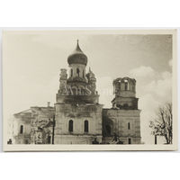 Церковь Святой Троицы в поселке Улла. Бешенковический район, Витебская область, Беларусь. Оккупация.