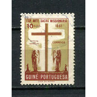 Португальские колонии - Гвинея - 1953 - Крест 10С - [Mi.277] - 1 марка. Гашеная.  (Лот 40HU)-TG3P21