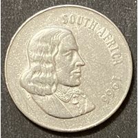 Монета 50 центов 1966год. ЮАР.