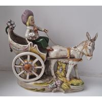 Статуэтка фарфоровая. Карета. 60-70-е, Германия. Клеймо