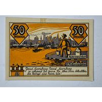 1922 год 50  пфеннигов  Германия нотгельд