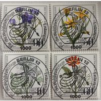 ФРГ. 1980г. Цветы.