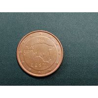 5 евроцентов Эстония.