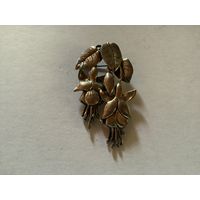 Брошь Фуксия Masj клеймо Англия в стиле Exquisite 90-й