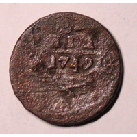 Денга 1749 , две державы