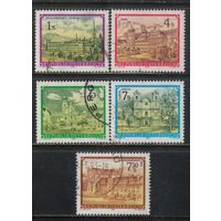 Австрия Респ 1984-9 Вып Монастыри и аббатства Стандарт #1791-2,1863,1894,1967