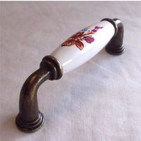 Ручка мебельная Фарфор 02