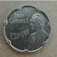 Испания 50 песет 1990 год, KM# 852, Expo '92 /Король Хуан Карлос I/