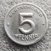 Германия - ГДР 5 пфеннигов  1949 г.