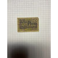 10 пфеннигов (нотгельды) Германия.-2212