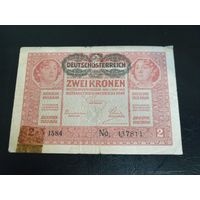 Австрия ,2 кроны 1917