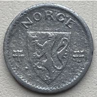 Норвегия 10 эре 1945 г.