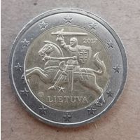 Литва 2 евро 2017 год, KM# 212