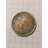 10 пфеннигов Германия 1935 год