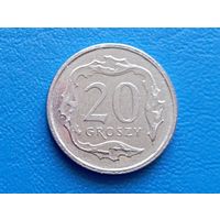 Польша. 20 грошей 2023