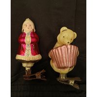 Лот Ёлочных игрушек , редкие , сохран .