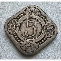 Антильские острова 5 центов, 1957  5-6-4