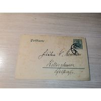 Открытое письмо, почтовая карточка до 1917 года, Германия.