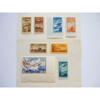 Марки СССР 1949г.! Чистые (MNH *)! "Авиапочта". Полная серия марок. Отл. сост.! Нечастое исполнение в полной серии.
