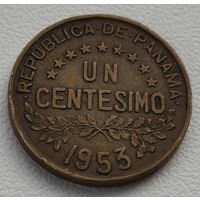 Панама 1 сентесимо, 1953 (14-12-27)