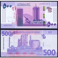 Судан 500 фунтов 2019 г. (P-W148, UNC)