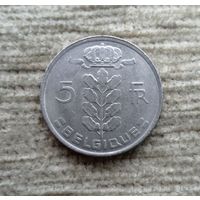 Werty71 Бельгия 5 франков 1977