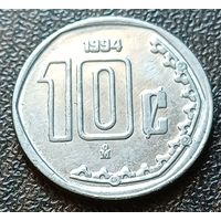 Мексика 10 сентаво, 1994    ( 1-3-6 )